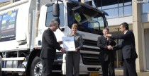 Przekazanie pierwszego DAF CF75 EEV firmie Roteb